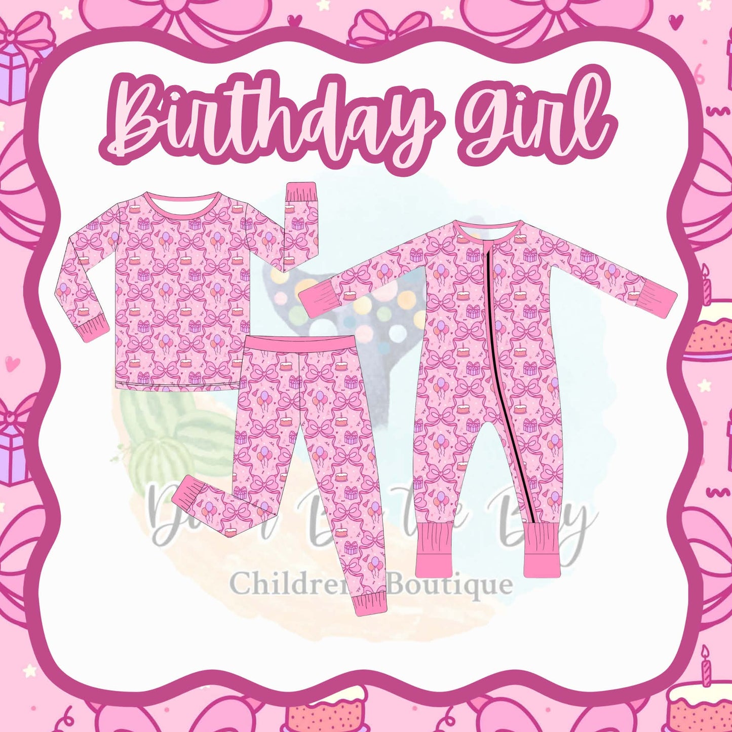 DBTB Bamboo Holiday Drop: Birthday Girl