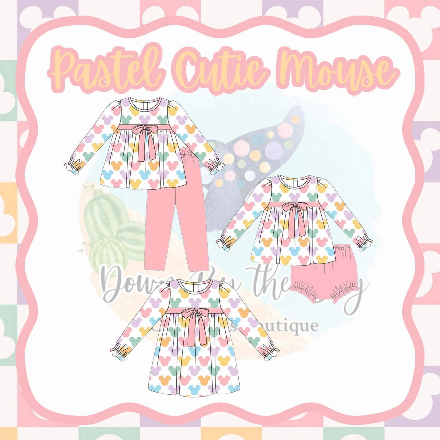 Winter Variety #5: Pastel Cutie Mouse