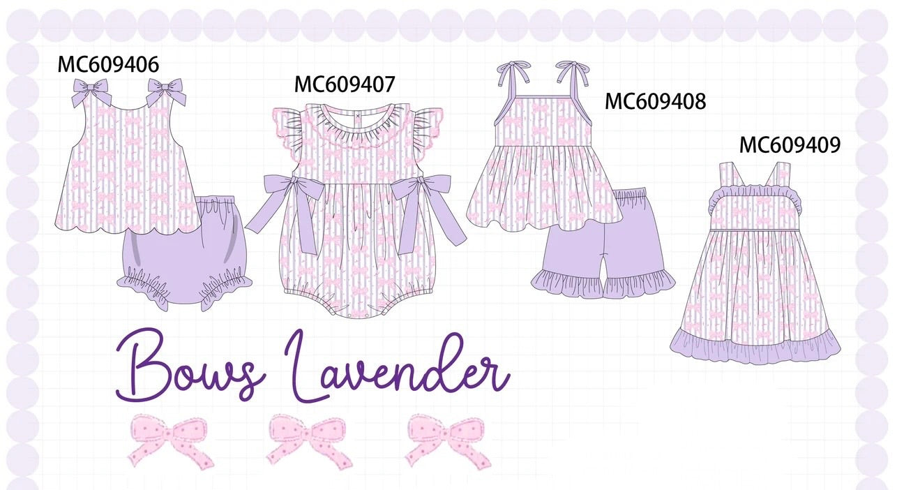 Labor Day SALE: Bows Lavender