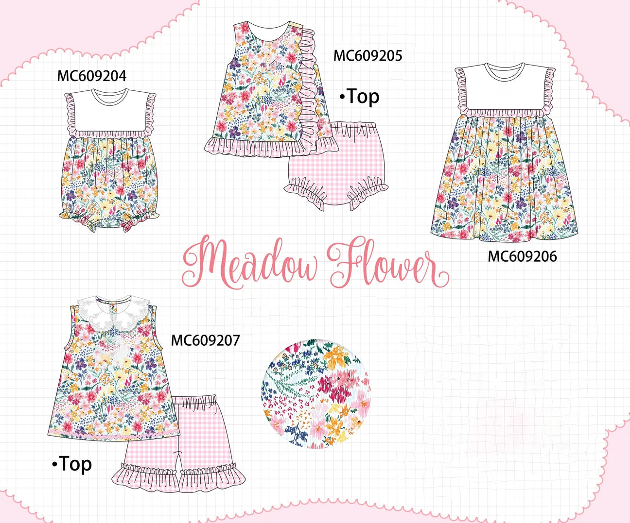 Labor Day SALE: Meadow Flowers