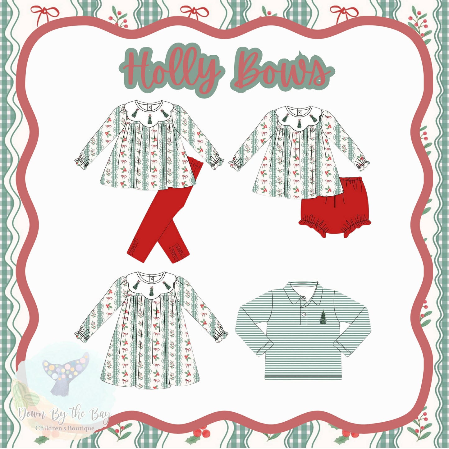 Fall Variety #2: Holly Bows