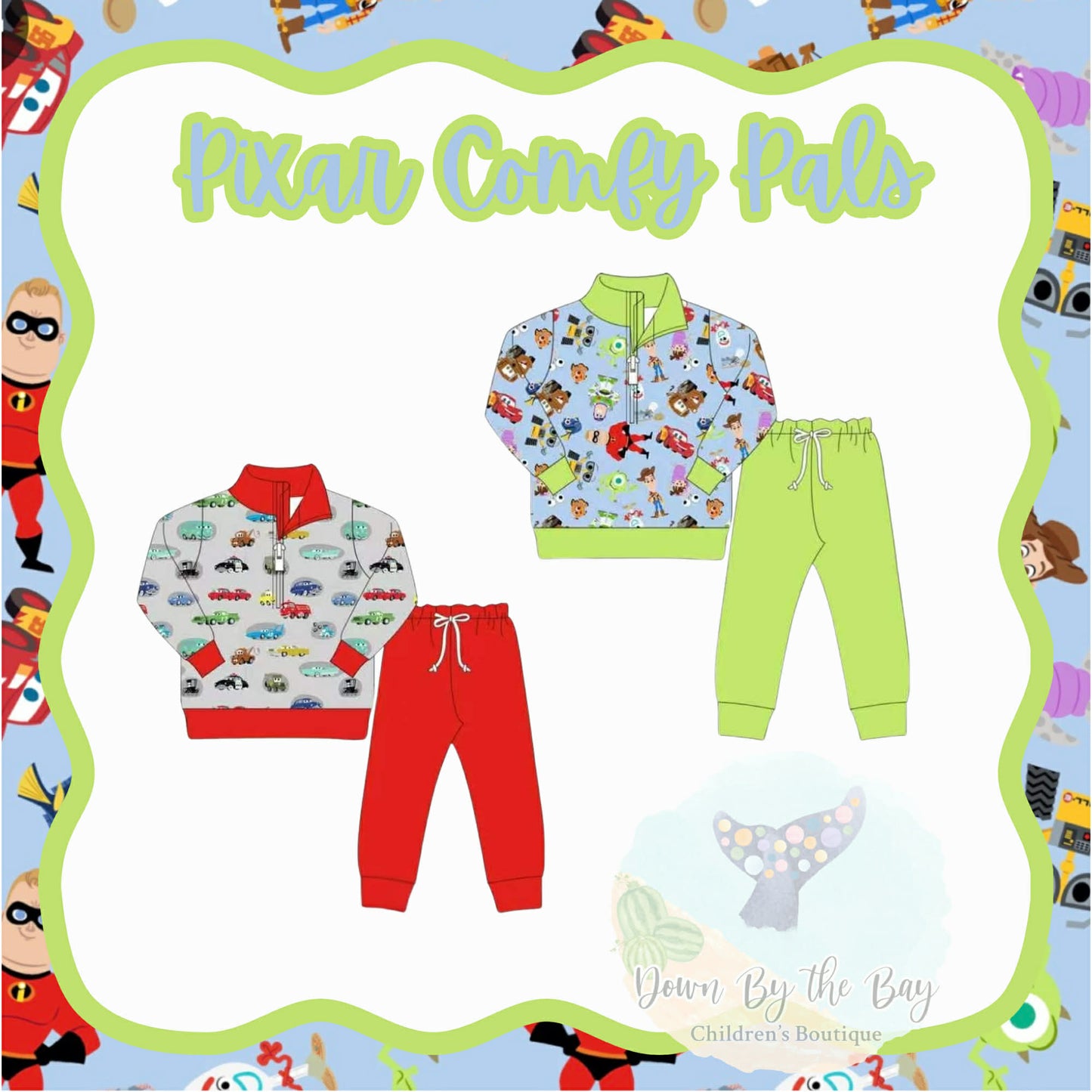 Fall Variety #5: Pixar Comfy Pals