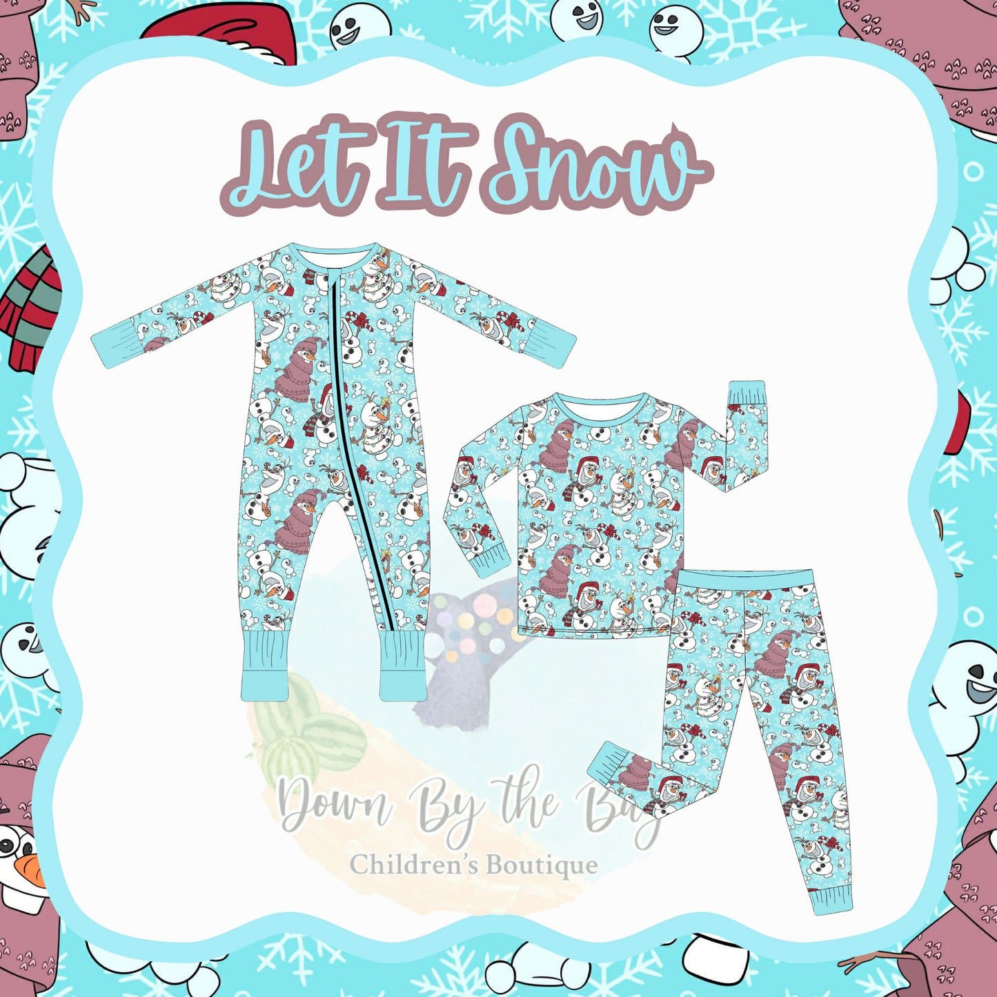 DBTB Bamboo Christmas Drop: Let It Snow