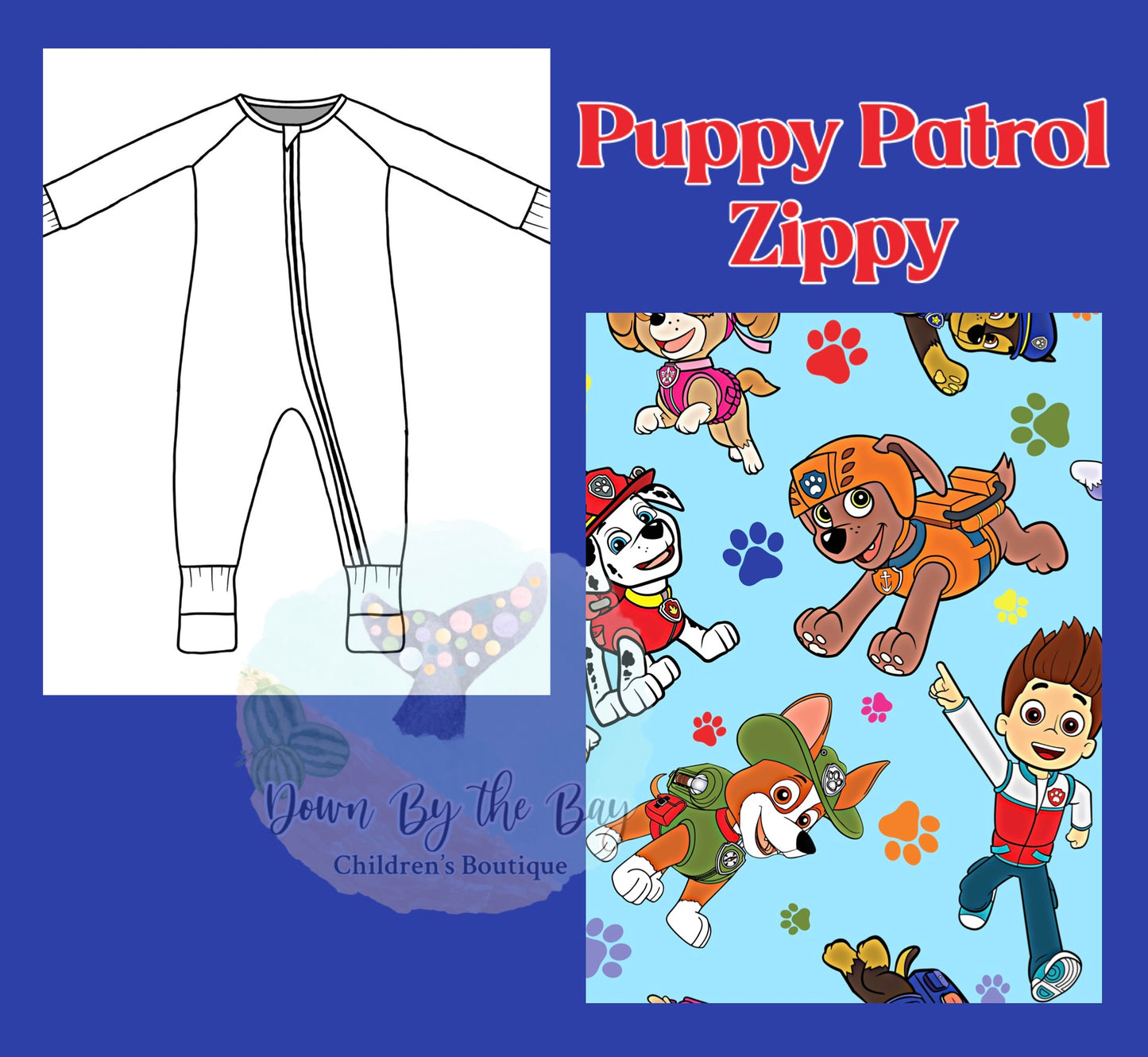 DBTB Bamboo 10K SALE: Puppy Patrol Zippy