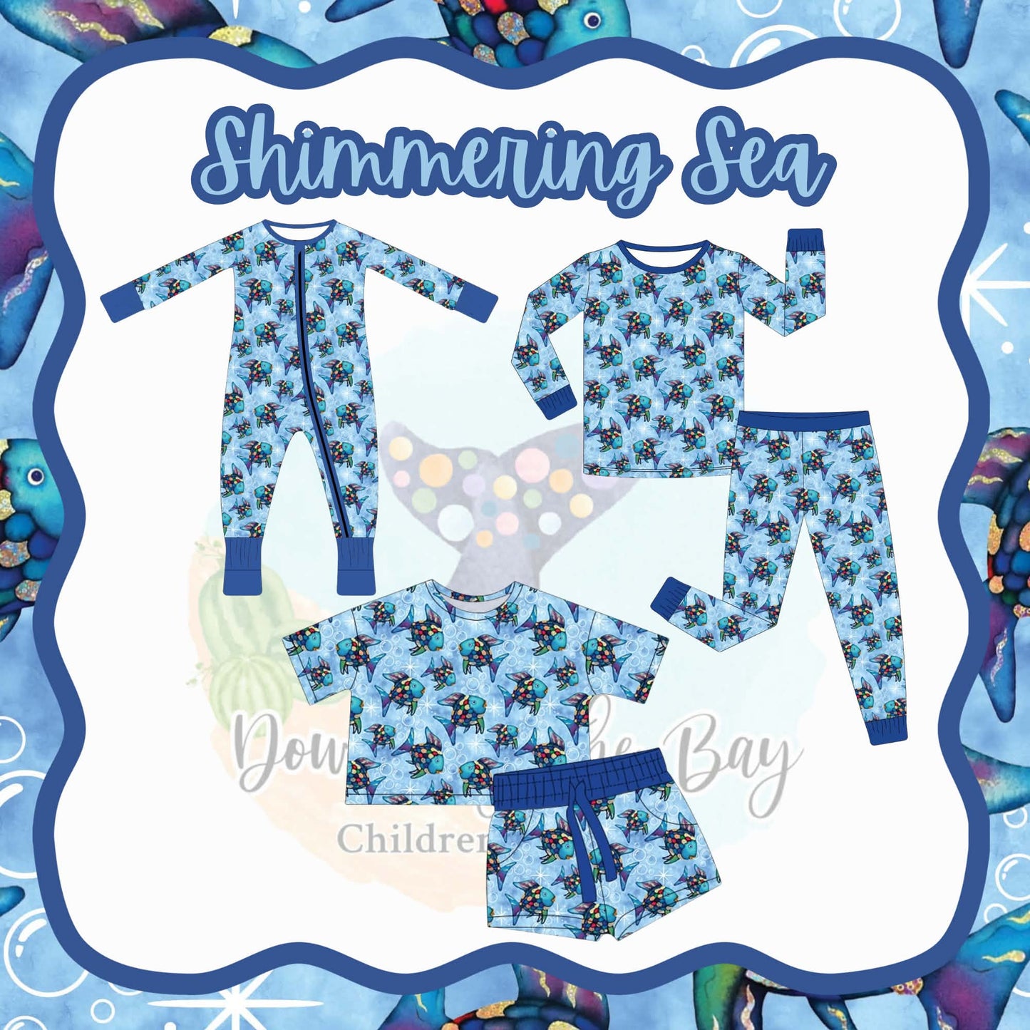 DBTB Bamboo Storytime Drop: Shimmering Sea