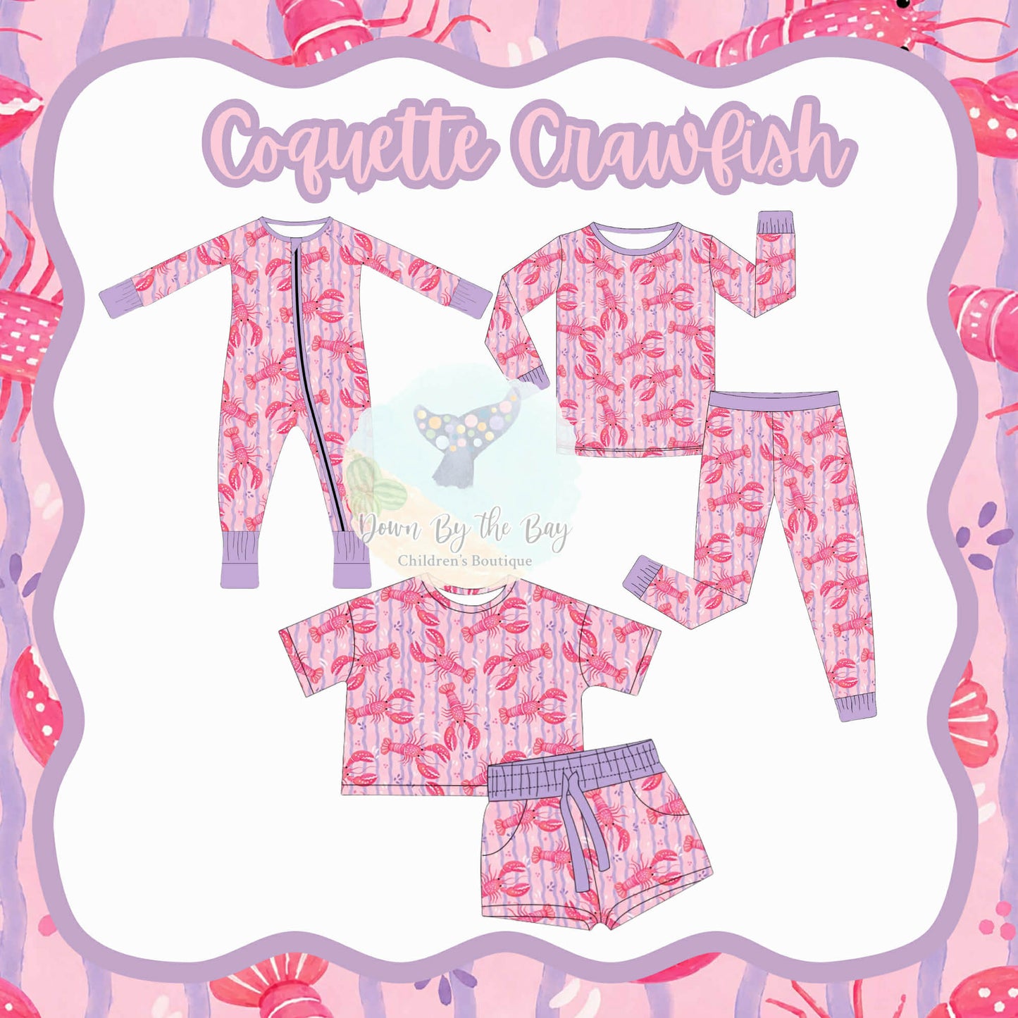 DBTB Bamboo Southern Drop: Coquette Crawfish