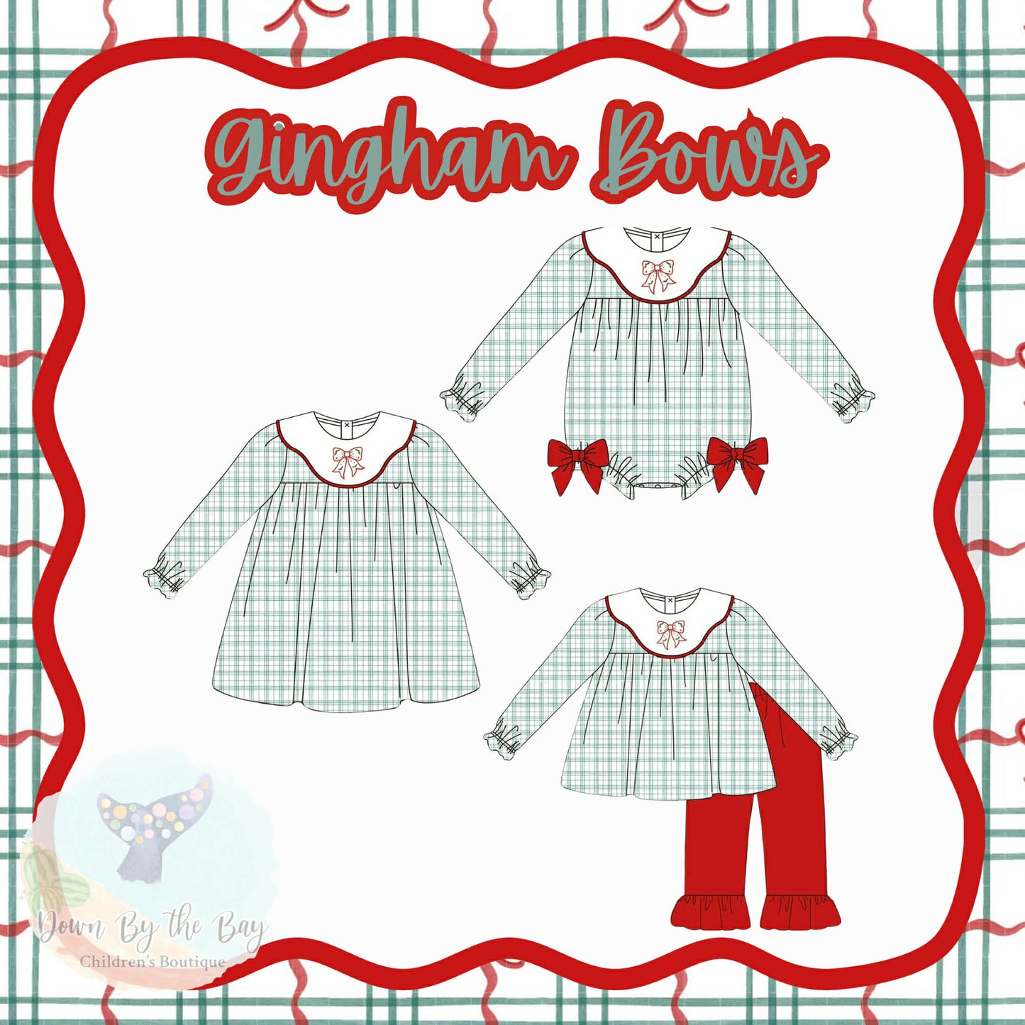 Fall Variety #2: Gingham Bows