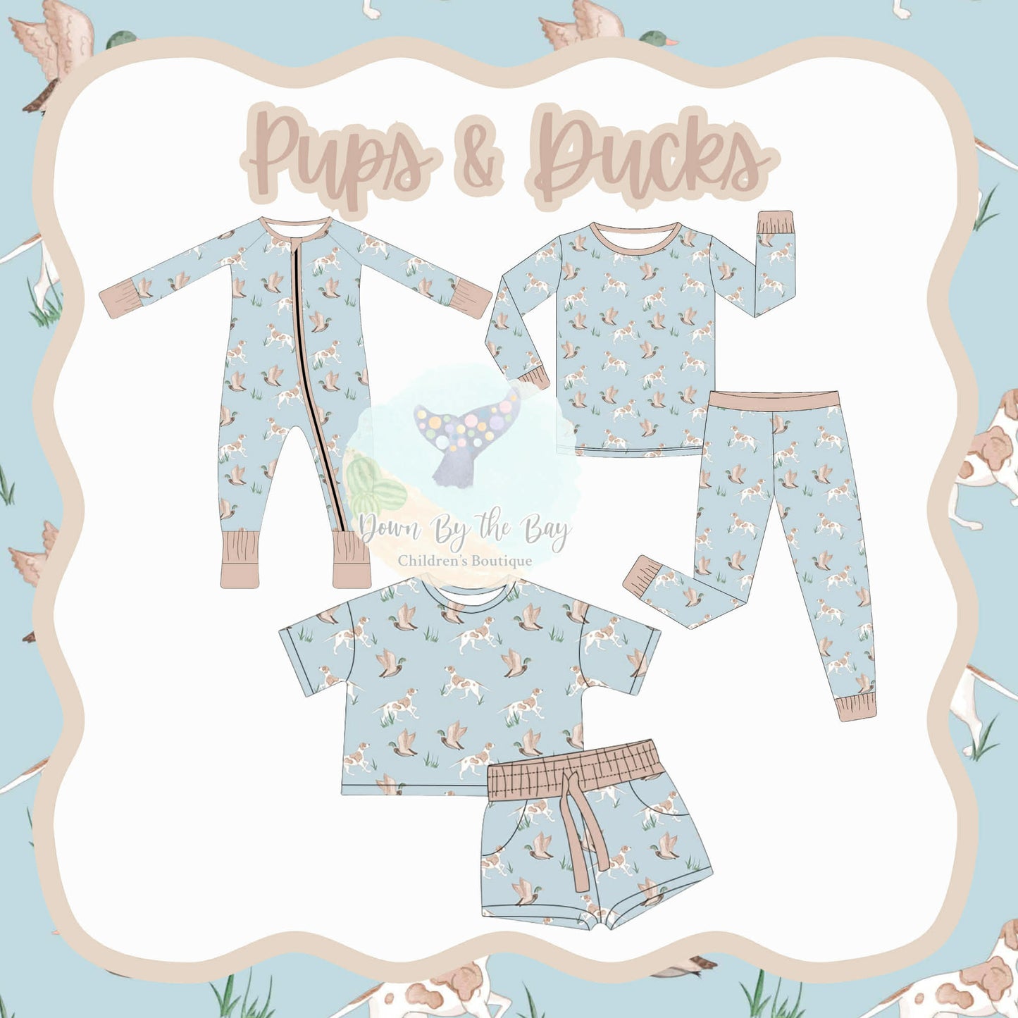 DBTB Bamboo Southern Drop: Pups & Ducks