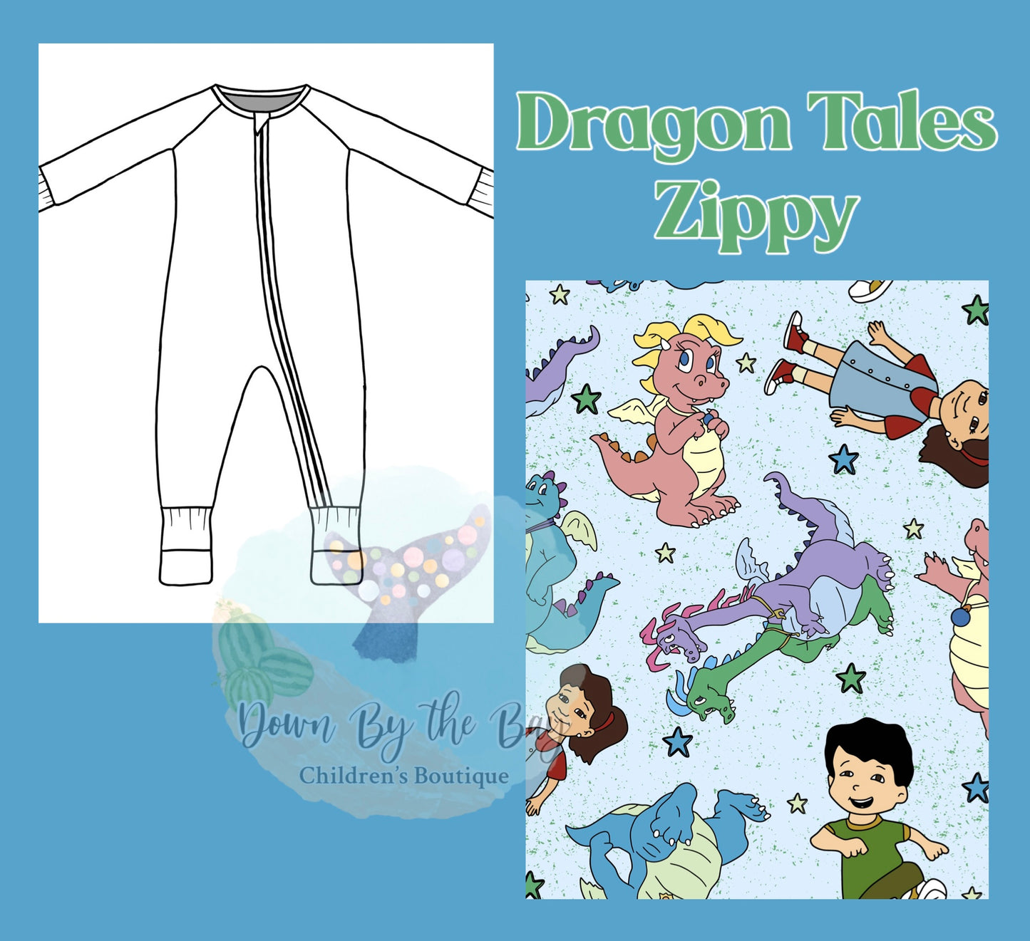 DBTB Bamboo 10K SALE: Dragon Tales Zippy