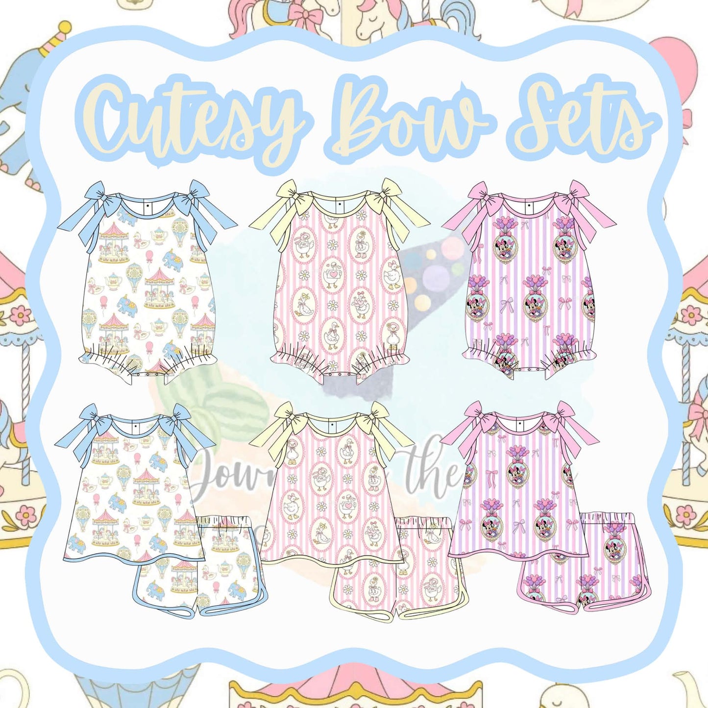 Winter Variety #4: Cutesy Bow Sets