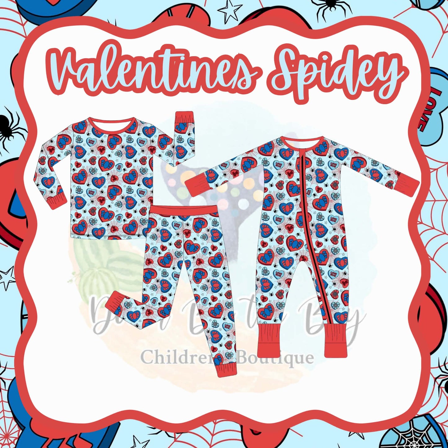 DBTB Bamboo Holiday Drop: Valentines Spidey