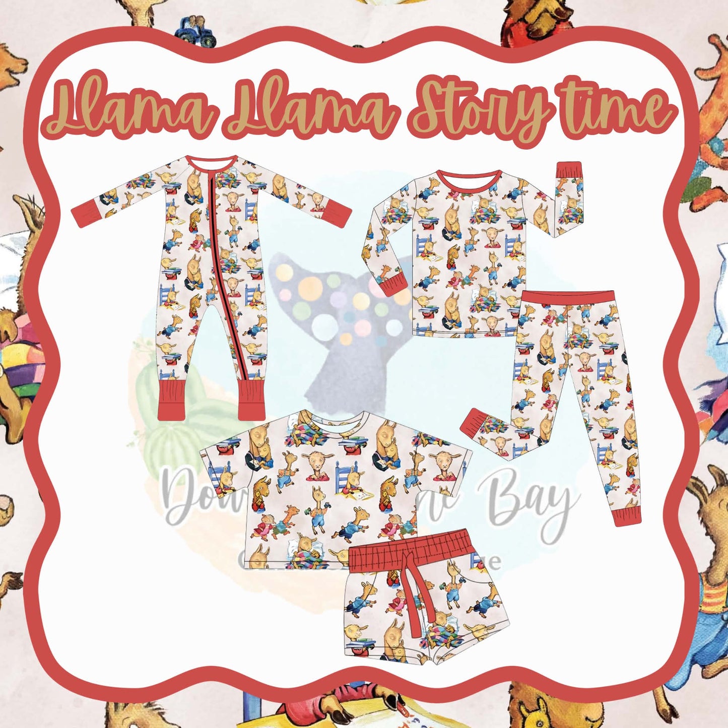 DBTB Bamboo Storytime Drop: Llama Llama