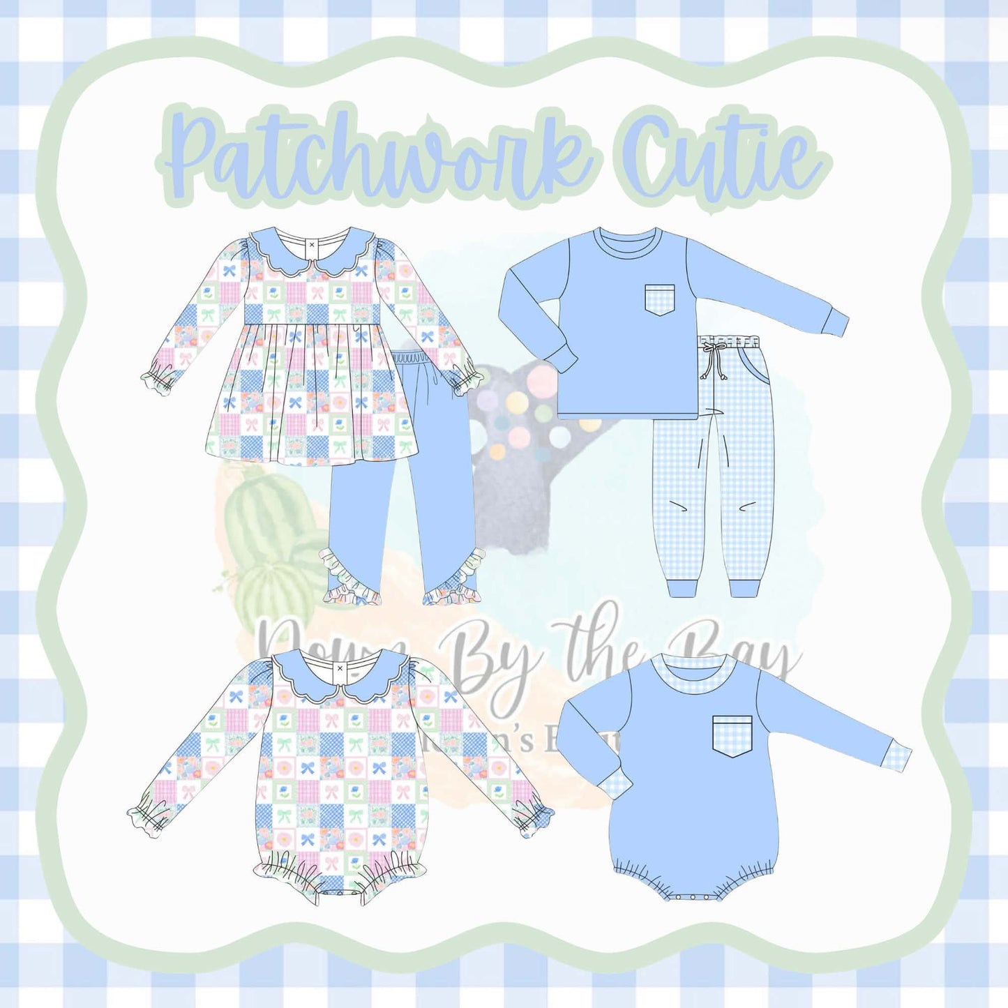 Winter Variety #5: Blue Patchwork Cutie
