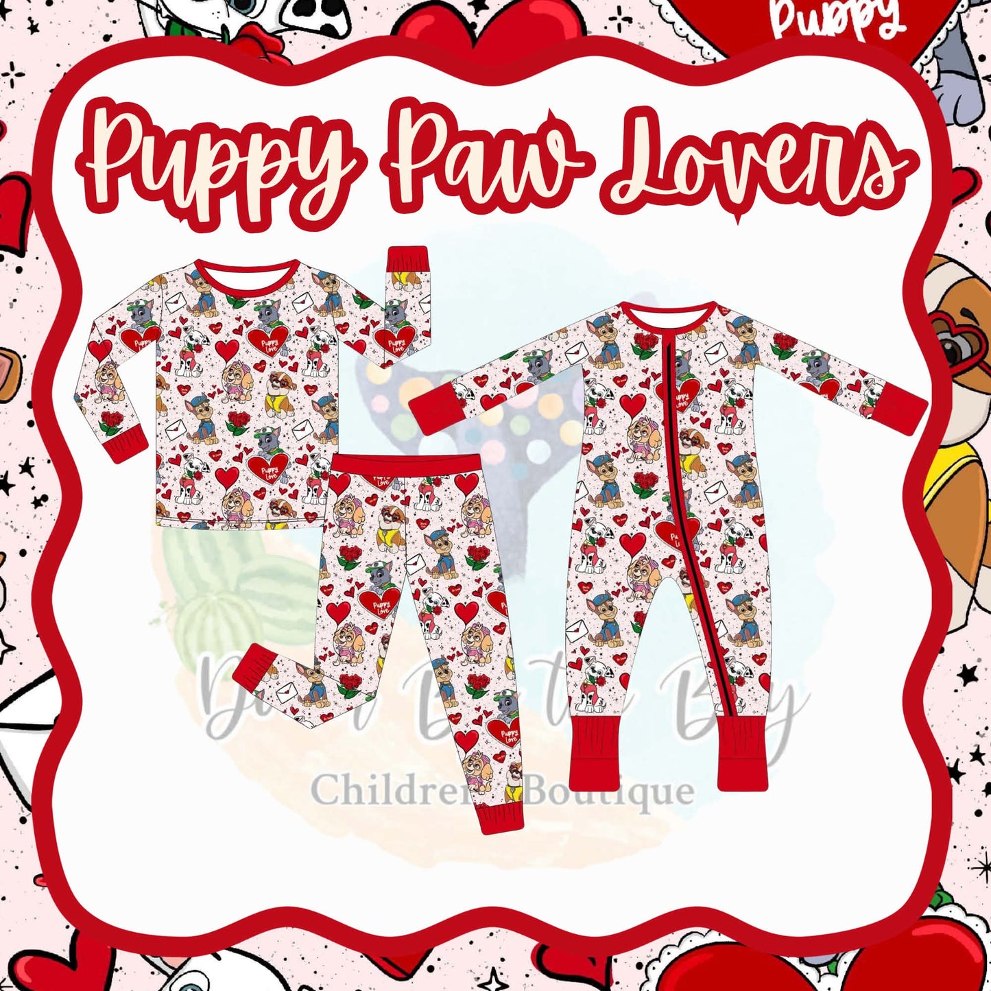 DBTB Bamboo Holiday Drop: Puppy Paw Lovers