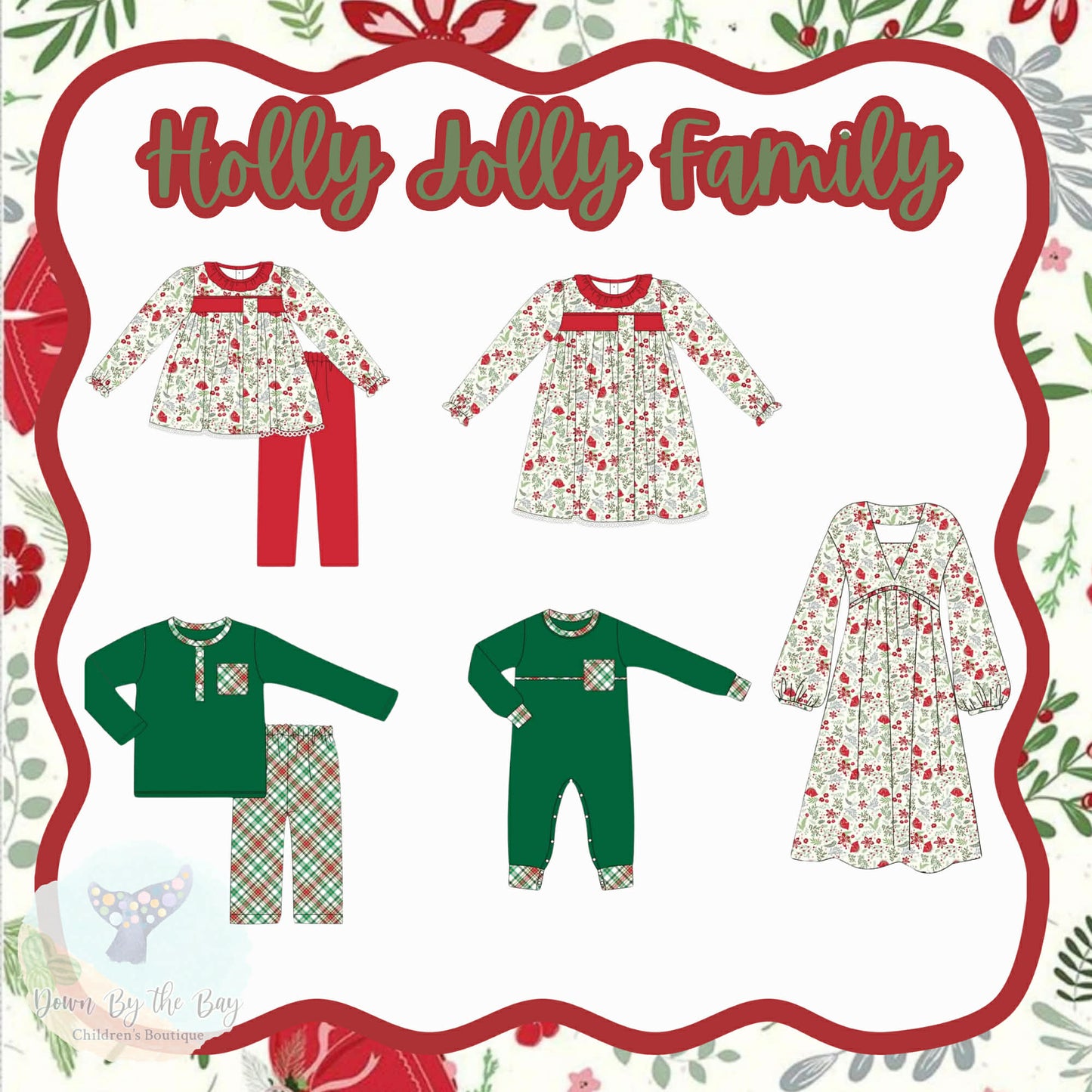 Fall Variety #2: Holly Jolly Family