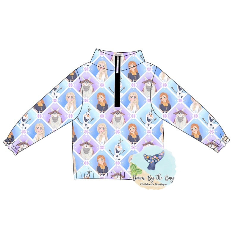 Plush Quarter Zip Jackets: 6M-5T