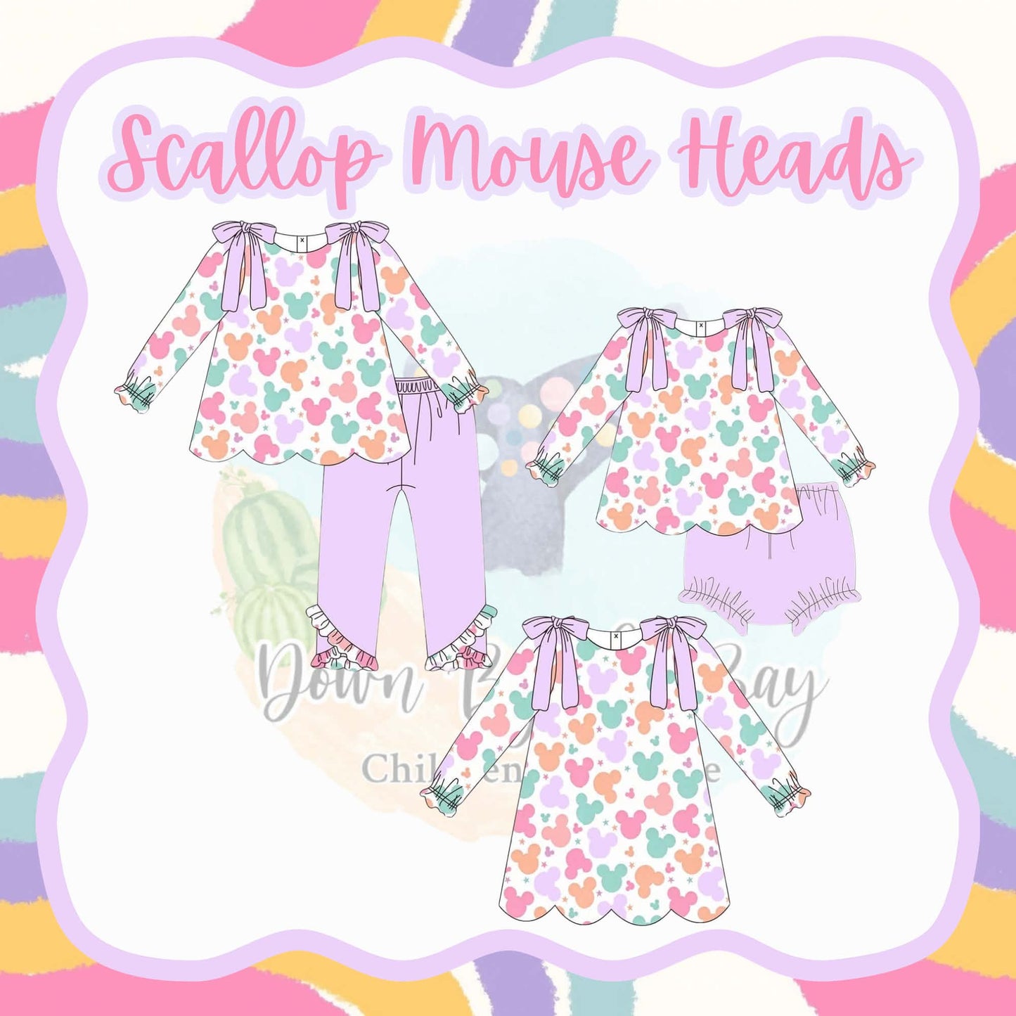 Winter Variety #5: Scallop Mouse Heads