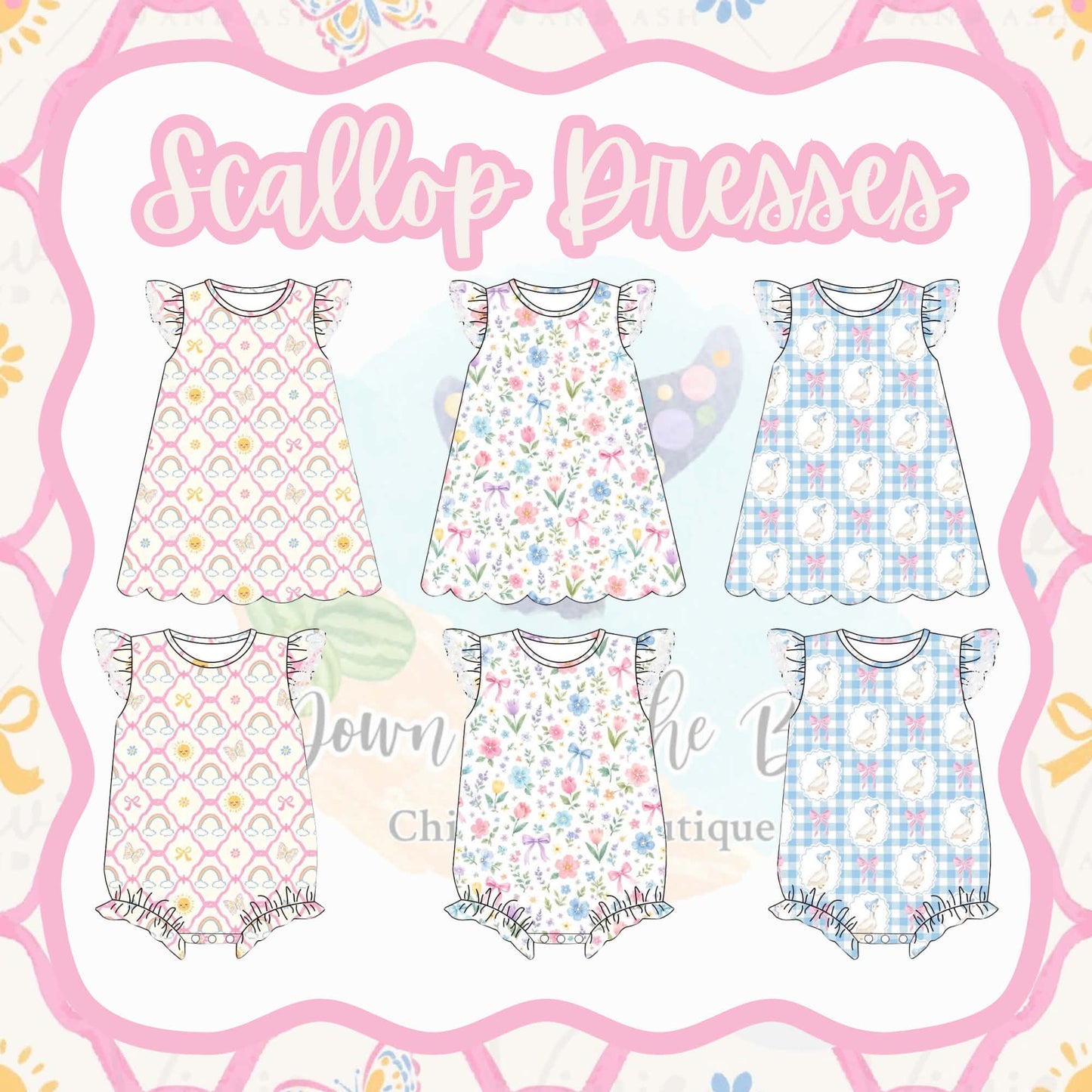 Winter Variety #4: Scallop Dresses & Bubbles