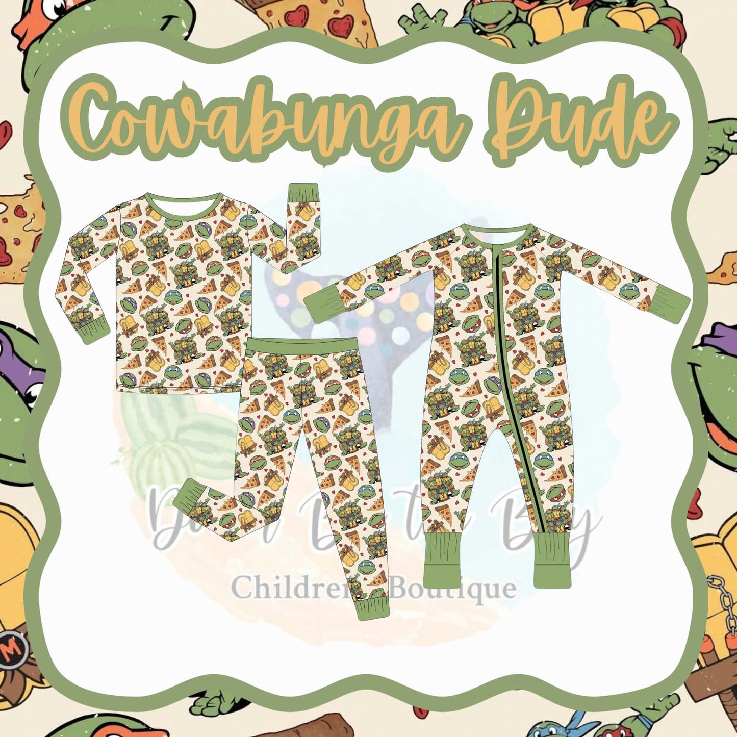 DBTB Bamboo Holiday Drop: Cowabunga Dude