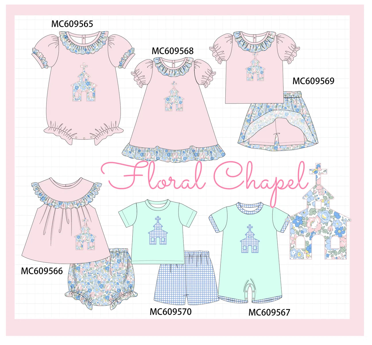 Labor Day SALE: Floral Chapel