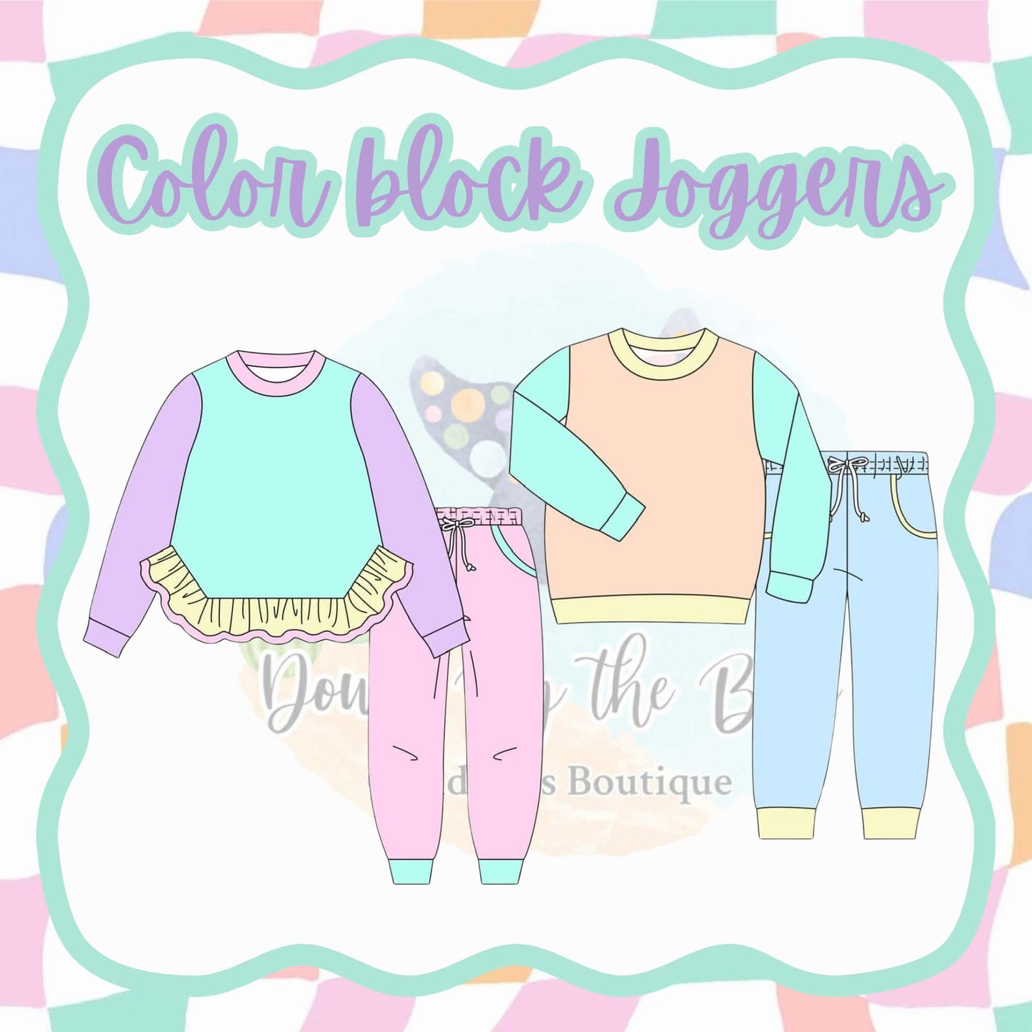 Winter Variety #5: Color Block Joggers