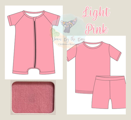 DBTB Bamboo Solids Drop: Light Pink