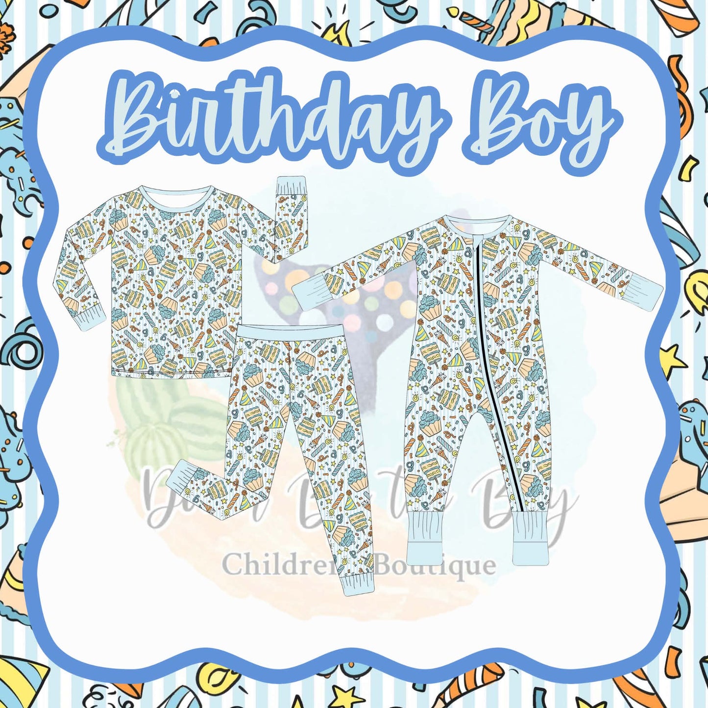 DBTB Bamboo Holiday Drop: Birthday Boy