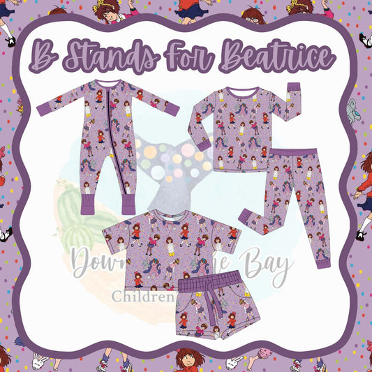 DBTB Bamboo Storytime Drop: B Stands for Beatrice