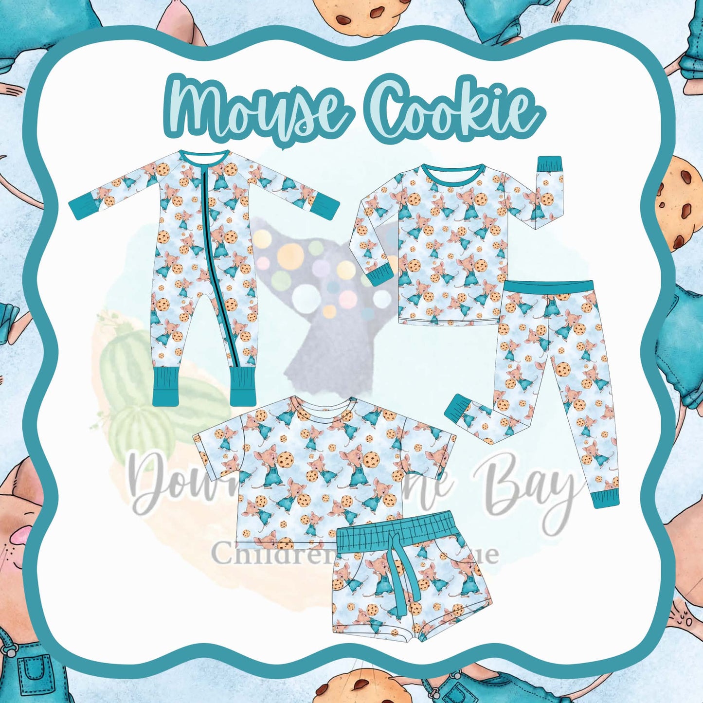 DBTB Bamboo Storytime Drop: Mouse Cookie