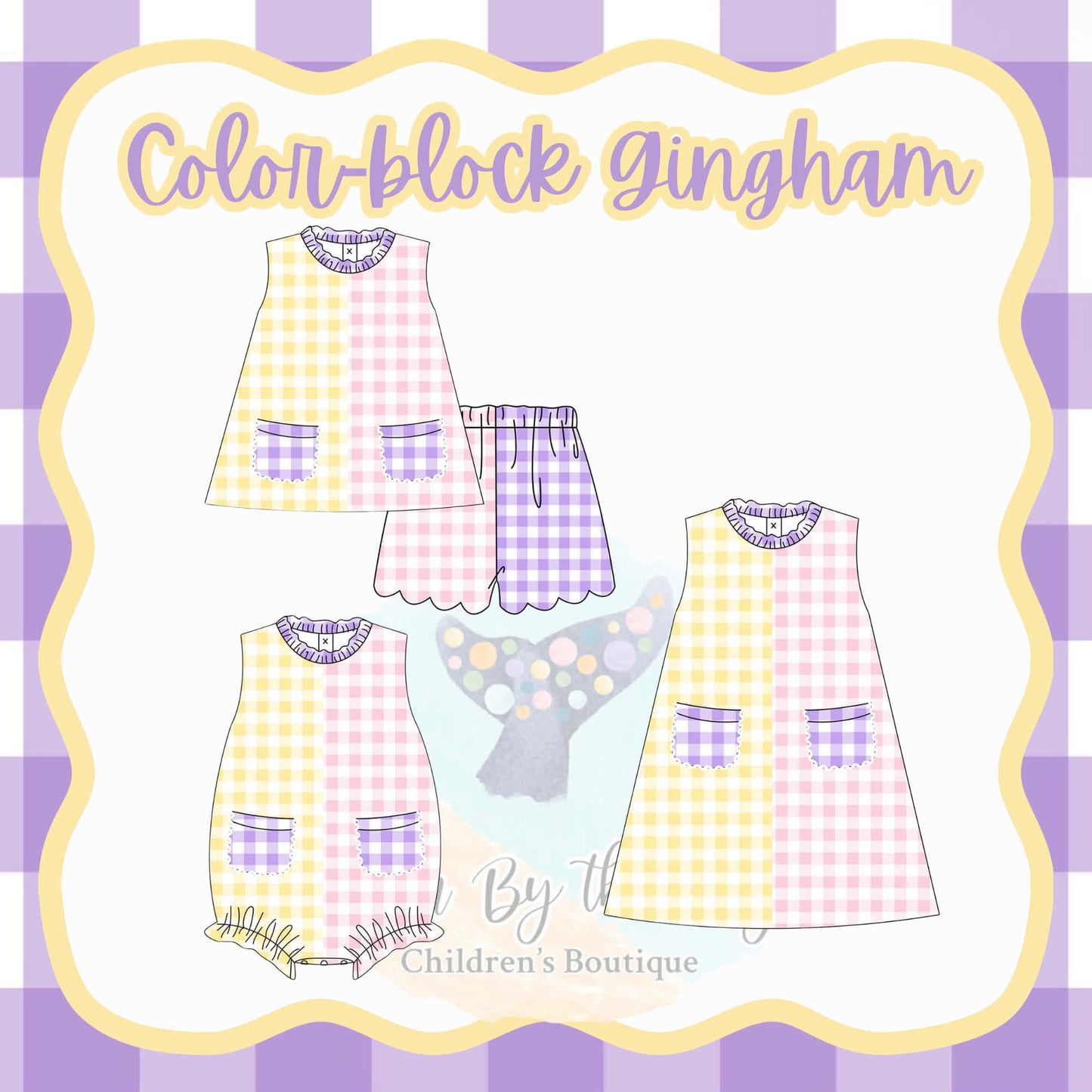 Winter Variety #5: Color Block Gingham