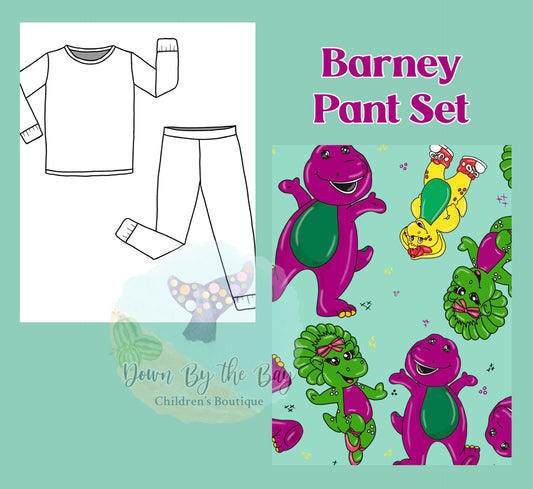 DBTB Bamboo 10K SALE: Barney Pant Set