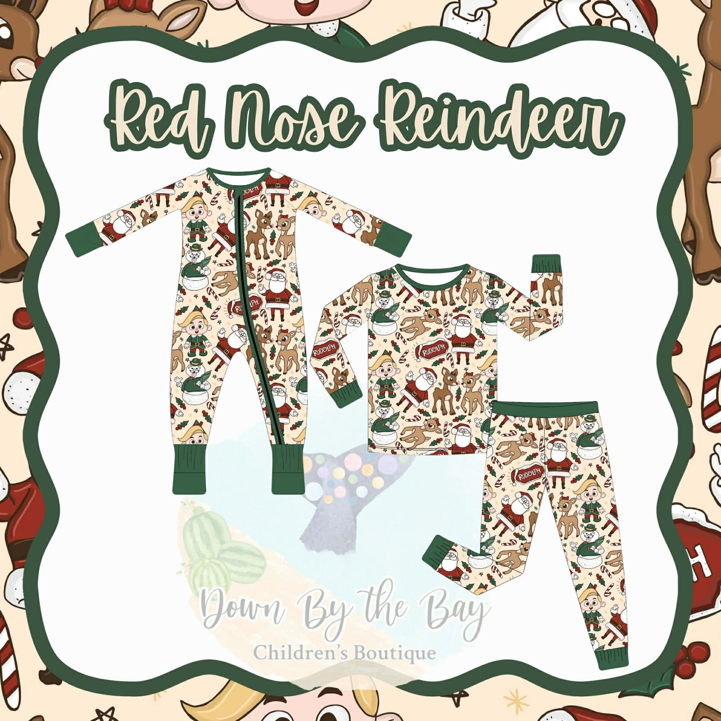DBTB Bamboo Christmas Drop
