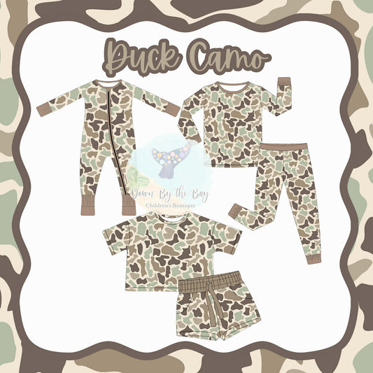 DBTB Bamboo Southern Drop: Duck Camo