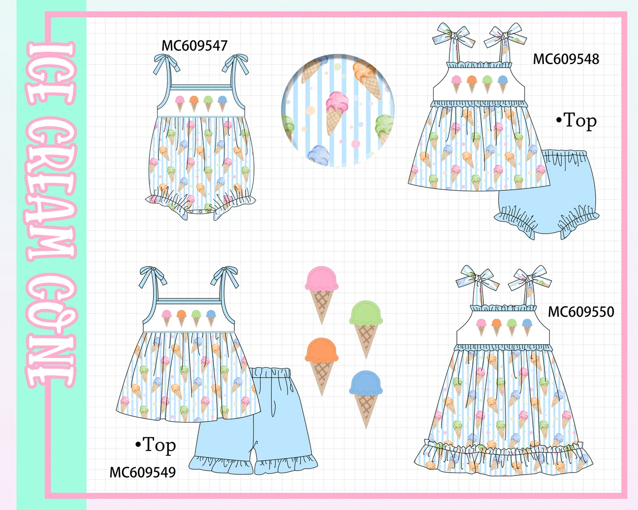 Labor Day SALE: Ice Cream Cones