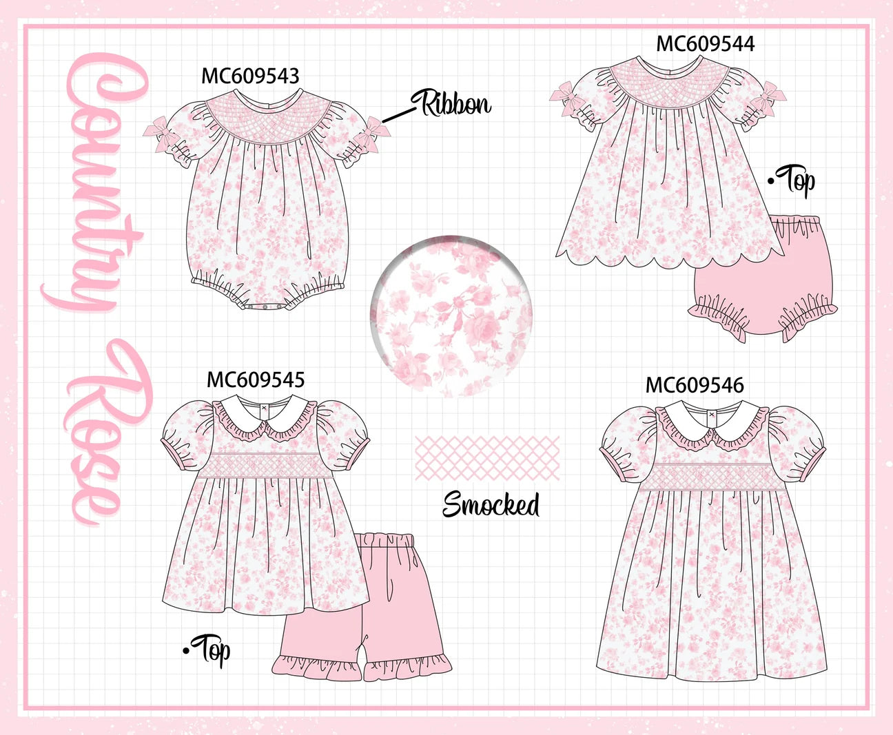 Labor Day SALE: Country Rose