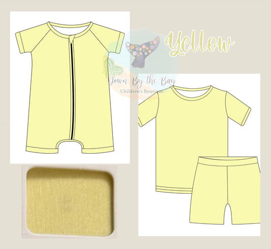 DBTB Bamboo Solids Drop: Yellow