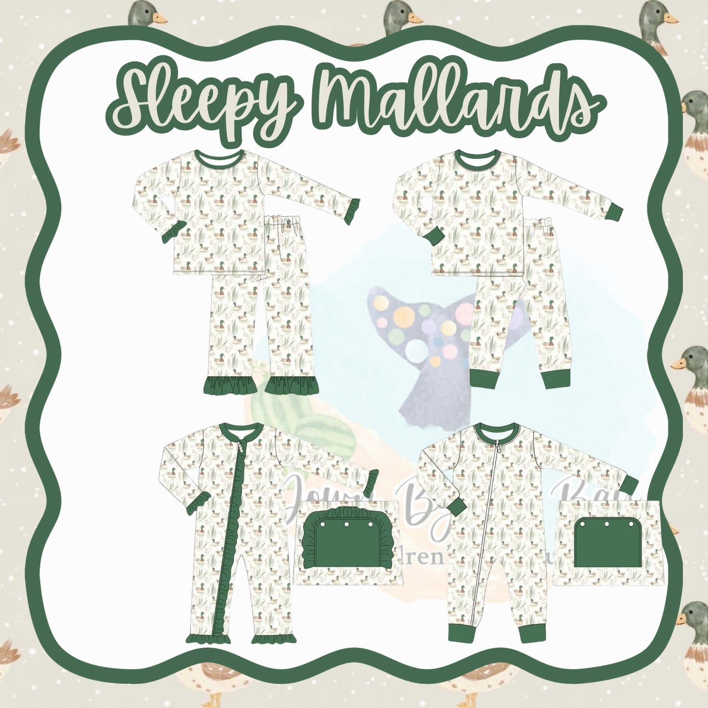 Winter Variety #5: Sleepy Mallards