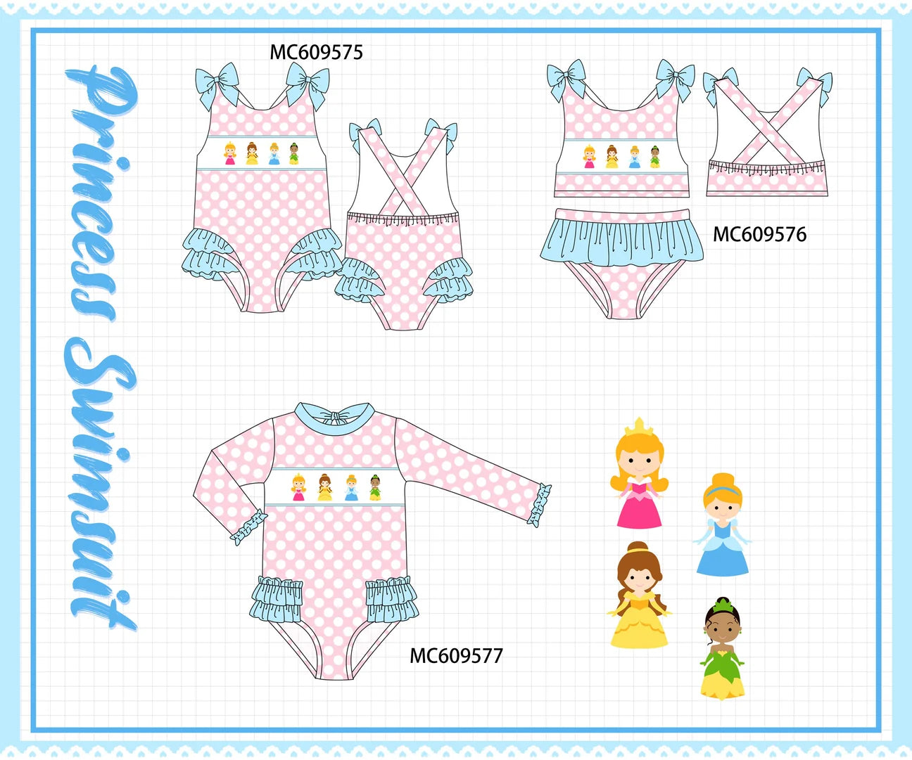 Labor Day SALE: Princess Swimsuit