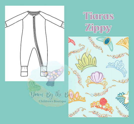 DBTB Bamboo 10K SALE: Tiaras Zippy