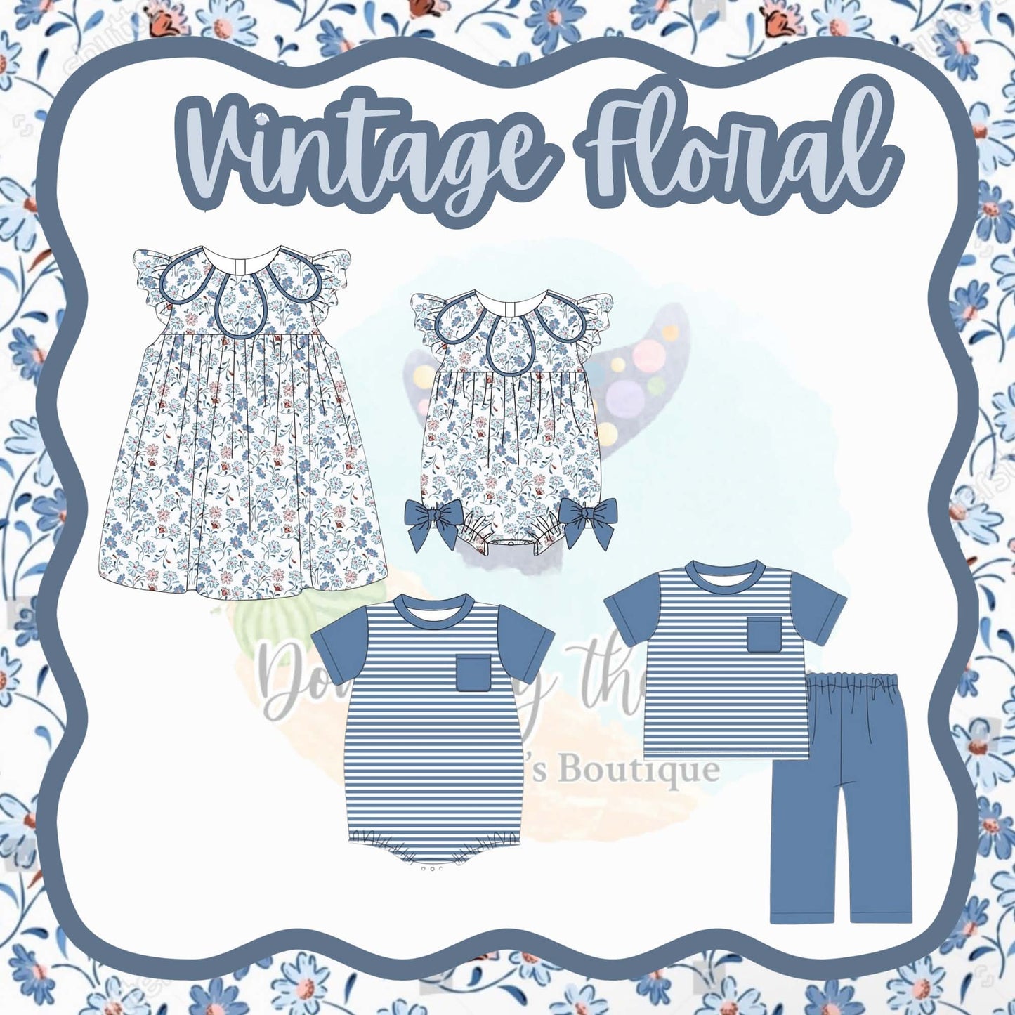 Winter Variety #4: Vintage Floral