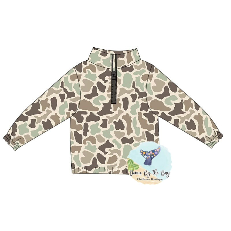 Plush Quarter Zip Jackets: 6M-5T