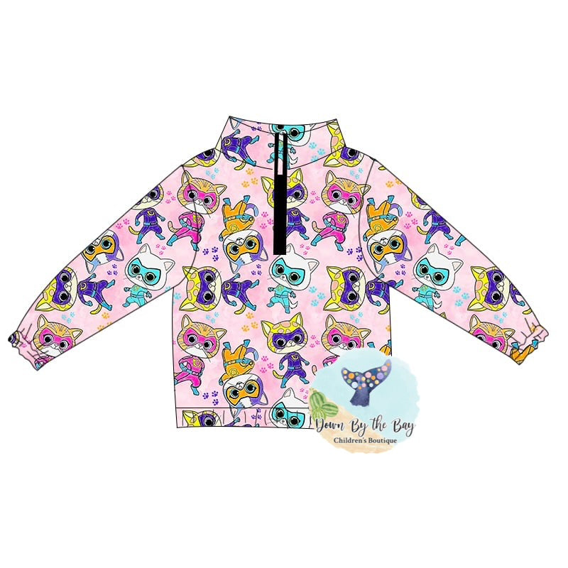 Plush Quarter Zip Jackets: 6M-5T