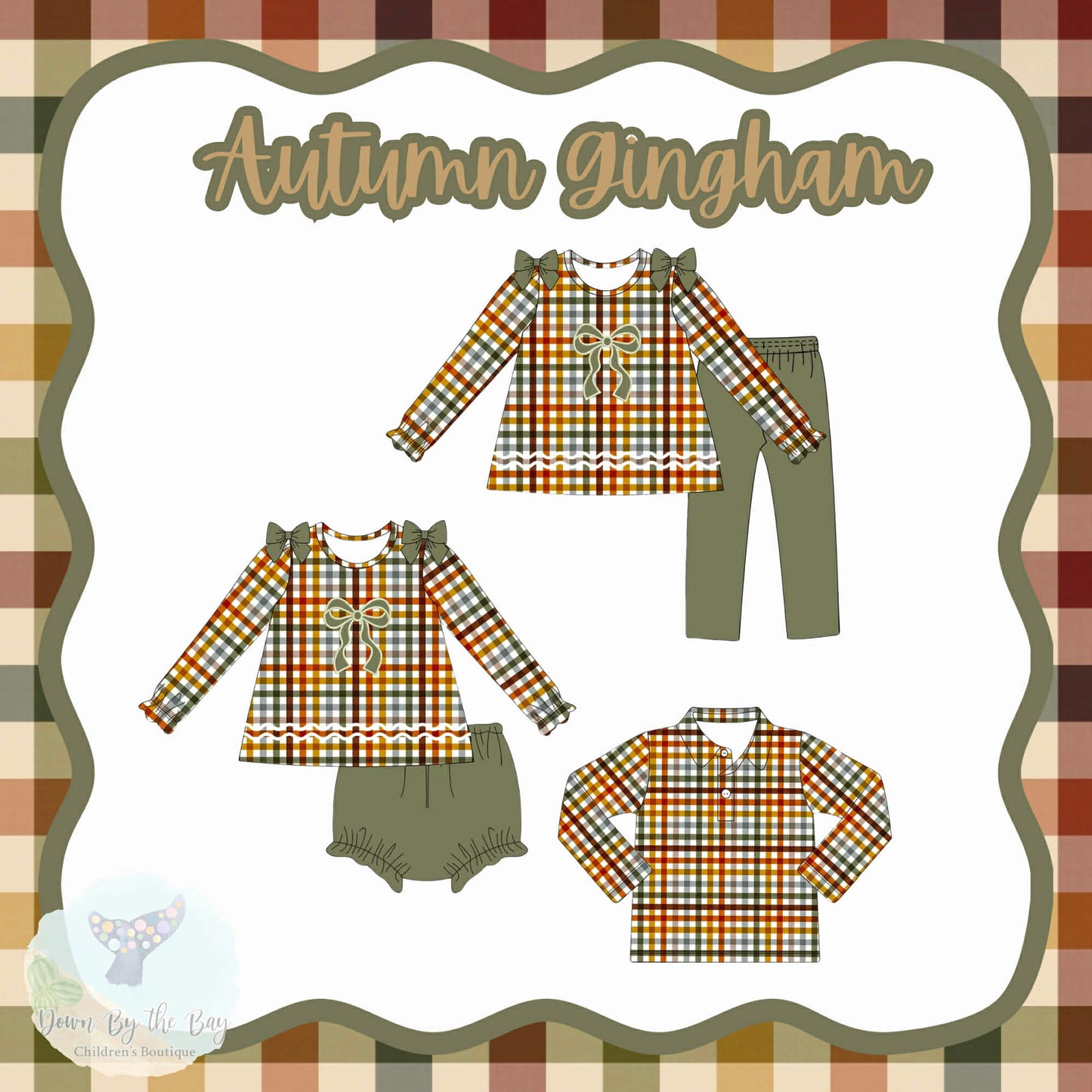 Fall Variety #2: Autumn Gingham
