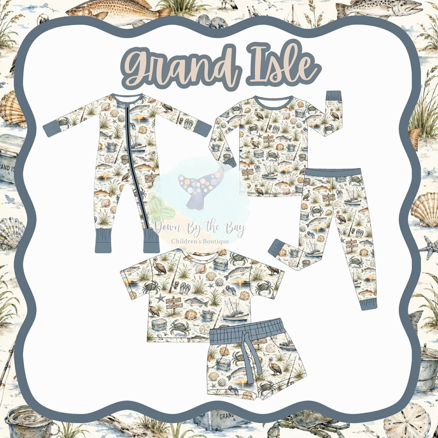 DBTB Bamboo Southern Drop: Grand Isle