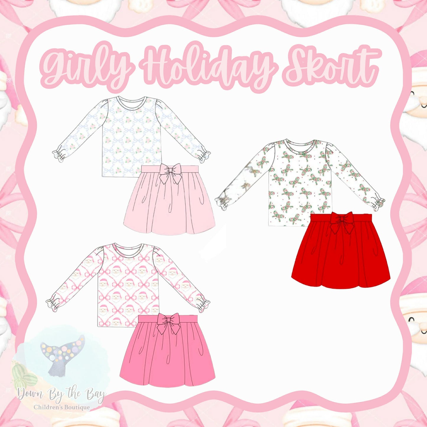 Fall Variety #5: Girly Holiday Skort