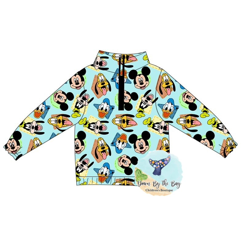 Plush Quarter Zip Jackets: 6M-5T