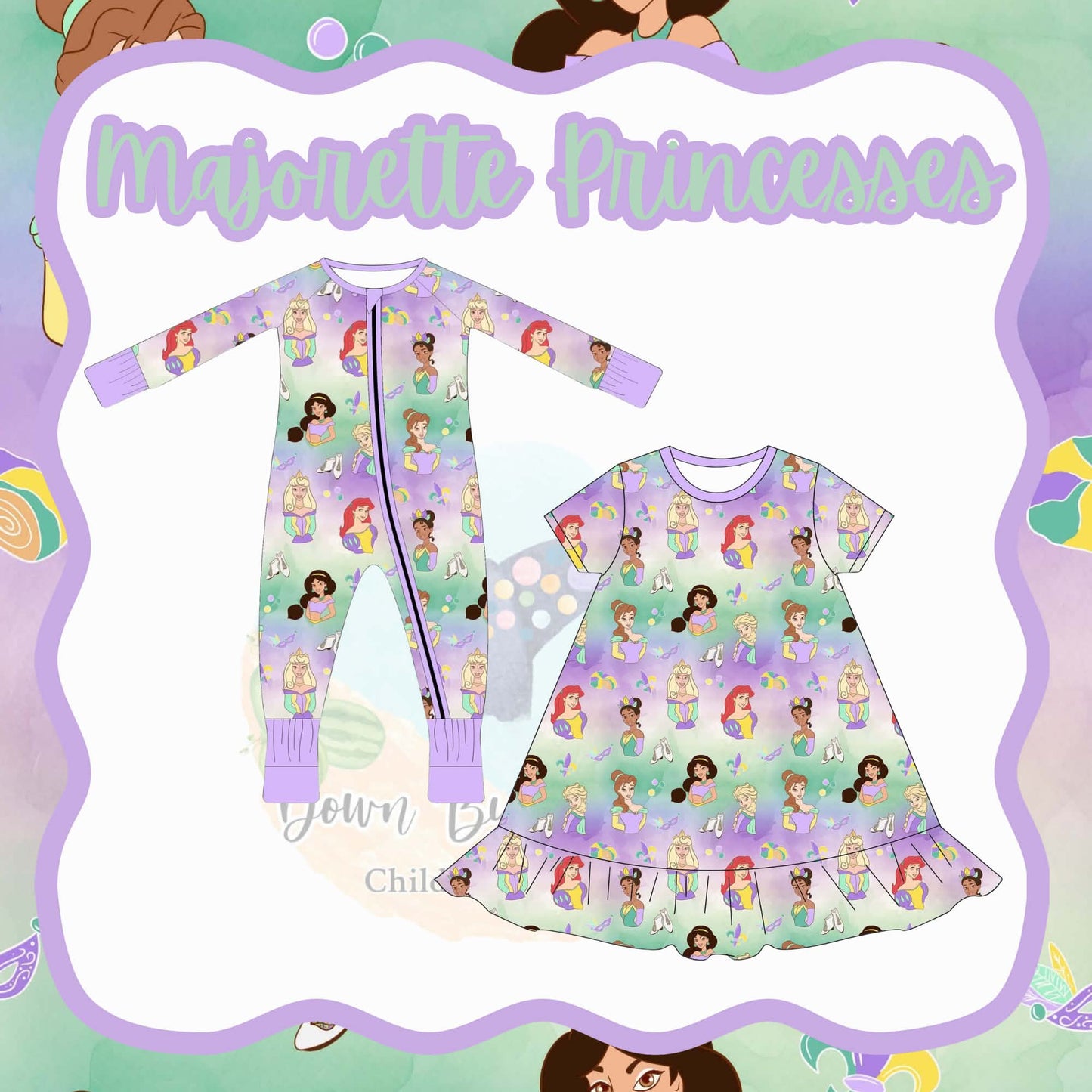 DBTB Bamboo Holiday Drop: Majorette Princesses